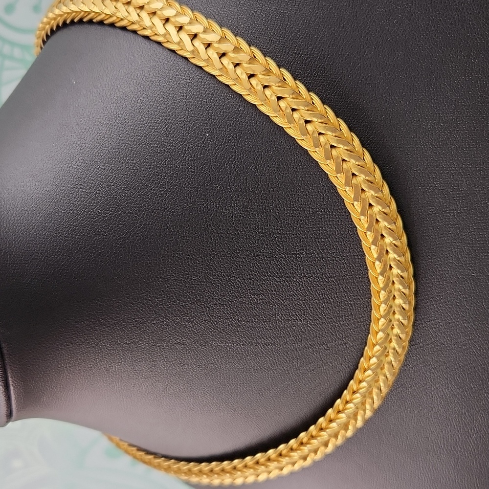 SOLD Signed Norma Jean Gold-tone Necklace - Picture 2 of 5